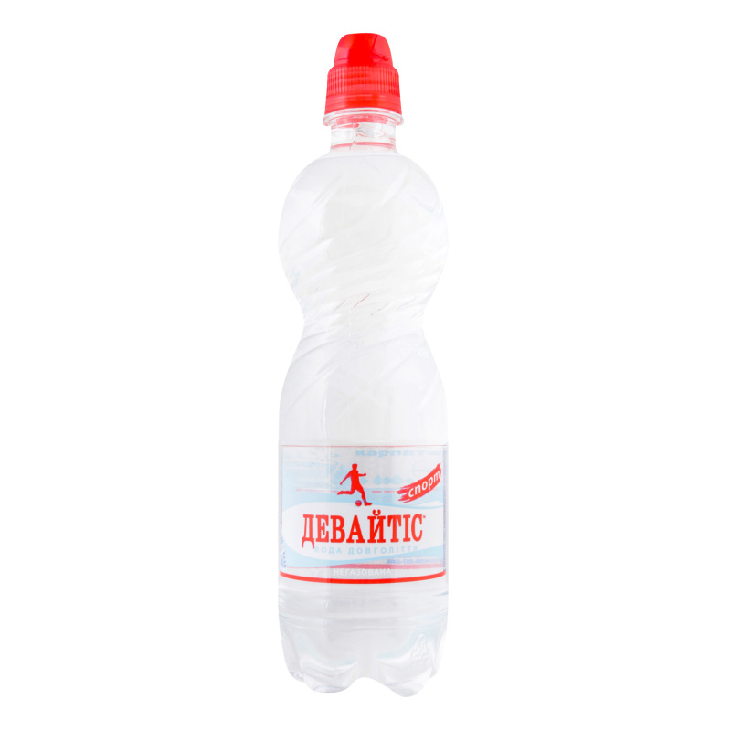 Вода питна ДЕВАЙТІС, негазована, 0,5л